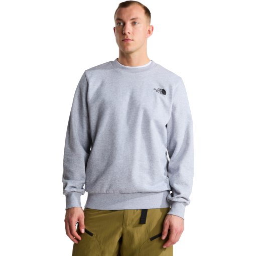 Productfoto van The North Face Simple Dome Sweatshirt Heren - TNF Light Grey Heather