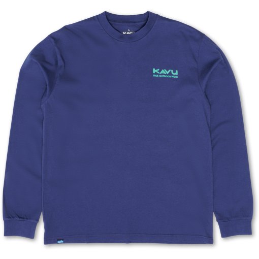 Produktbild von KAVU True Fade Langarmshirt Herren - Dark River