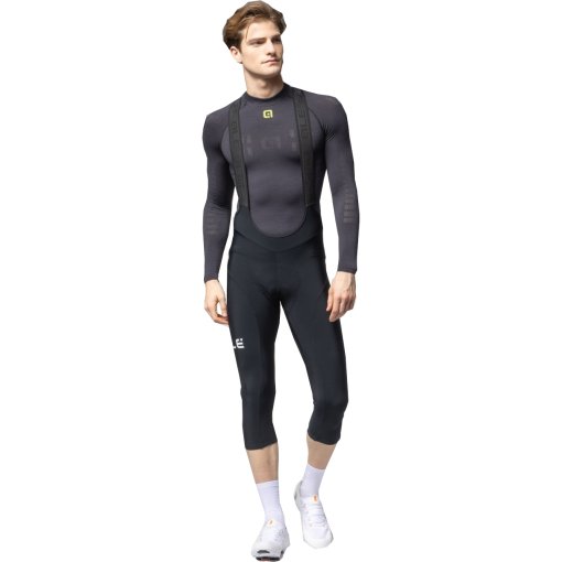 Foto de Alé Culotte 3/4 con Tirantes Hombre - PRAGMA Winter 2.0 - white/black