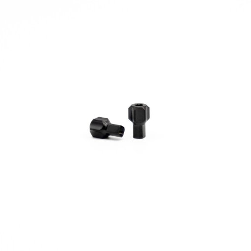 Foto de OAK Components Perno de ajuste de la maneta de freno - Titanio | compatible SRAM Frenos | 2 piezas - negro
