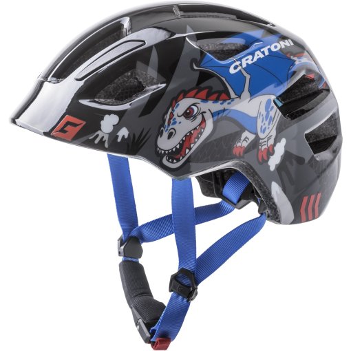 Foto de CRATONI Casco Bicicleta Niño - Maxster - black dragon glossy