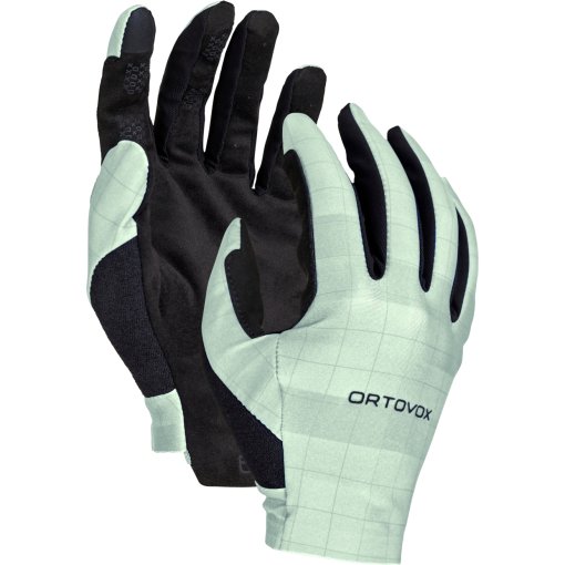 Productfoto van Ortovox MTB Light Handschoenen Heren - green acid motion aop