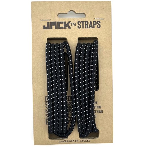 Productfoto van Wholegrain Cycles JACKstraps Spanbanden - zwart reflecterend