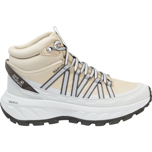 Photo produit de Jack Wolfskin Wild Hike Texapore Mid Chaussures de randonnée pour femmes - oyster