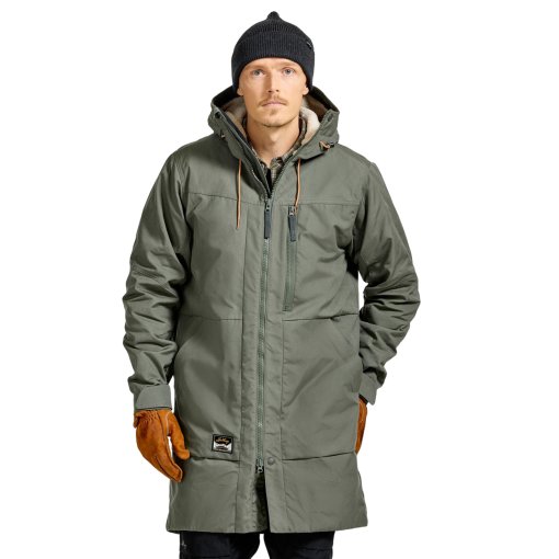 Billede af Lundhags Knak Pile Parka til herrer - Thyme Green 62700