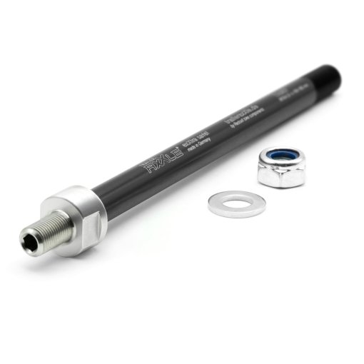 Immagine prodotto da Radoxx Components Perno Passante - Trailer AxXle - per Rimorchi di Bicicletta | M12x148mm - M12x1.25 | 180mm | TA017