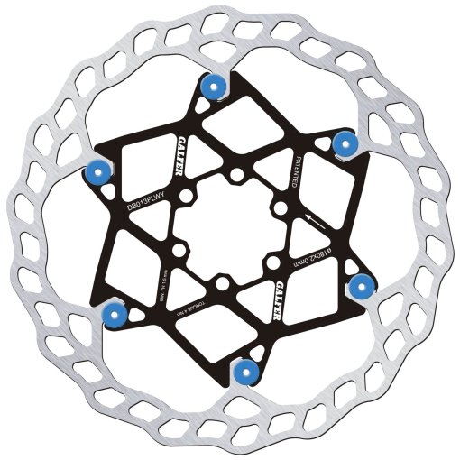 Foto de Galfer Disco de Freno - Wave V2 - MTB | Floating | 6 Agujeros - azul