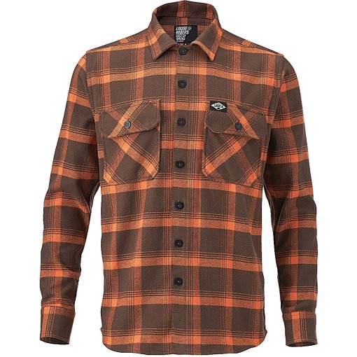 Immagine prodotto da Loose Riders Camicia in flanella da uomo - Sequoia Brown