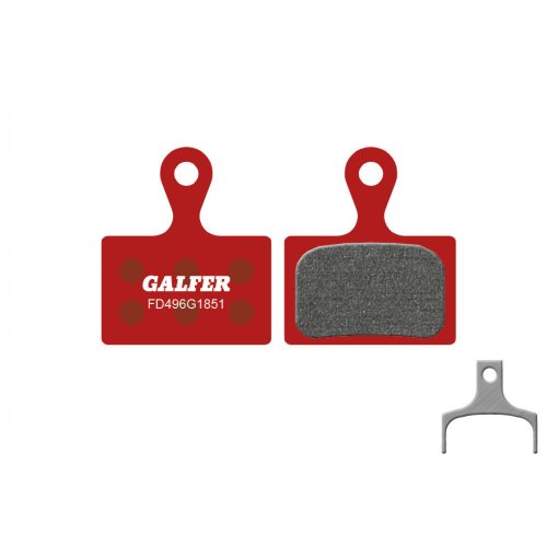 Galfer Pro Green Disc Brake Pads - FD426 G1554T For Shimano Saint, TRP, And Surron Bikes (Metallic, 2 Pads)