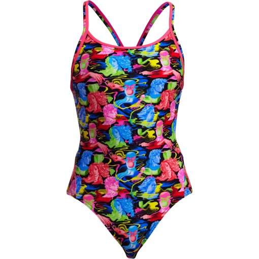 Produktbild von Funkita Diamond Back Eco Badeanzug Damen - Art Snob