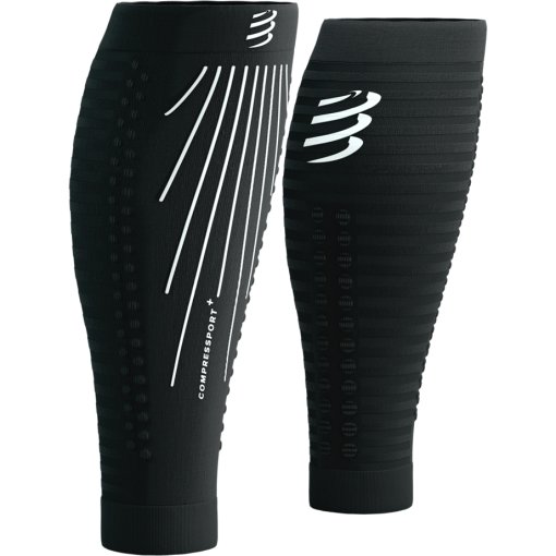 Foto de Compressport Pantorrilleras Compresión - R2 Aero - negro/blanco
