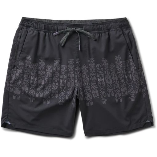 Photo produit de Roark Serrano 7&quot; Short running pour hommes - Charcoal