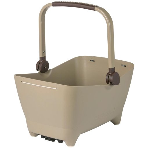 Produktbild von Basil Buddy MIK 2.0 Hundefahrradkorb - 32L - biscoti brown