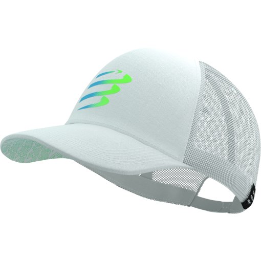Produktbild von Compressport Trucker Cap - star white/blue-green