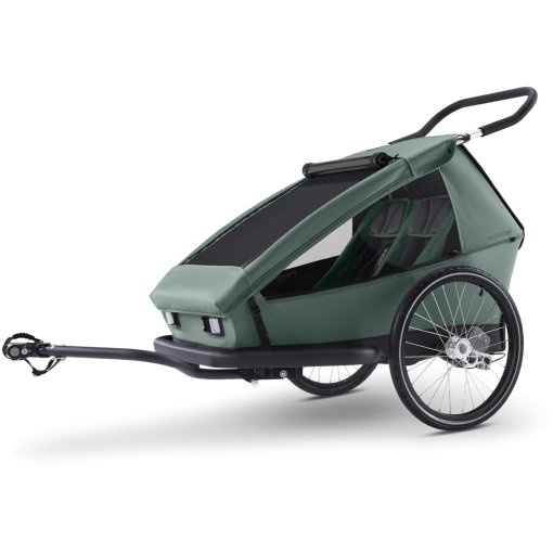 Photo produit de Croozer Remorque Vélo pour 2 Enfants - Kid Ellma - Jungle Green