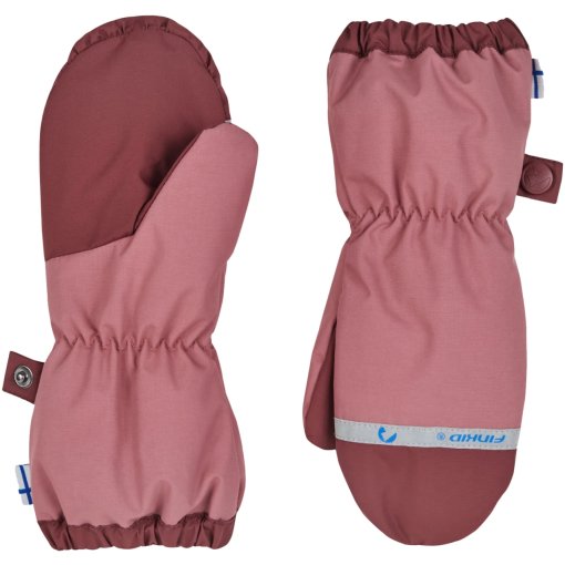 Picture of Finkid PAKKANEN Gloves Kids - cedar/cranberry