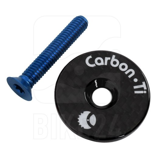 Immagine prodotto da Carbon-Ti Tappo Fissaggio - X-Cap - Carbon - blu