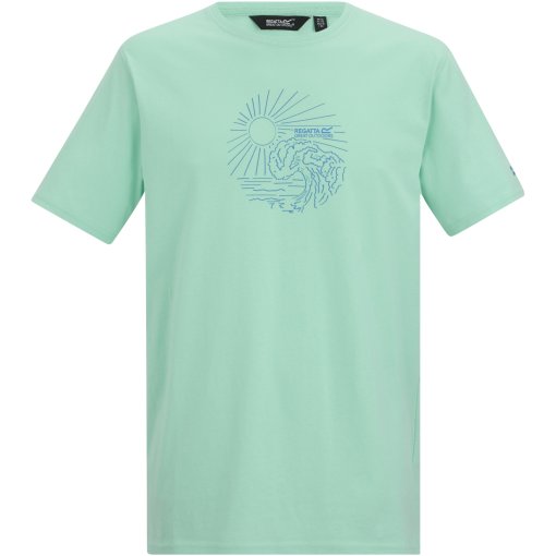 Kuva tuotteesta Regatta Cline IX T-Paita Miehet - Ice Green ZQT