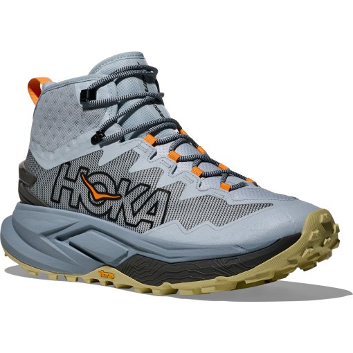 Picture of Hoka Mafate Hike Shoes Men - mineral blue / tumeric