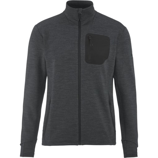 Picture of CRAFT Pro Explore Wool Midlayer Jacket Men - Black Melange