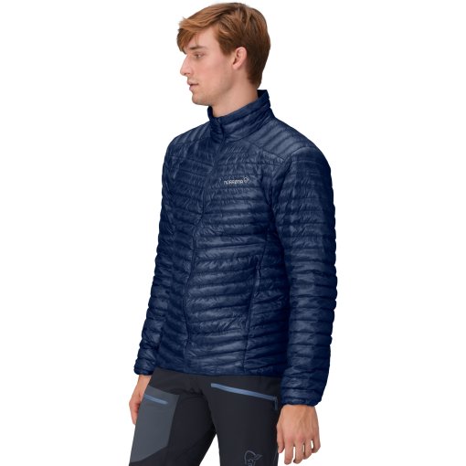 Foto de Norrona Plumífero Chaqueta Hombre - trollveggen superlight down800 - Indigo Night