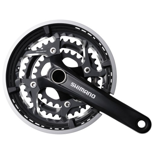 Produktbild von Shimano FC-T551 Kurbelgarnitur - schwarz