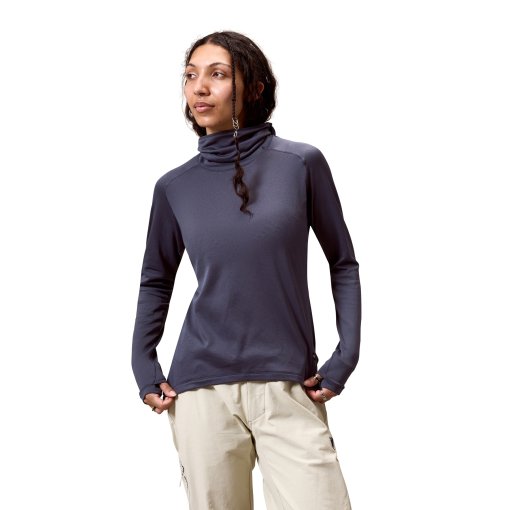 Picture of Endura AllTrack Rout Scuba Fleece Hoodie Women - carbon grey