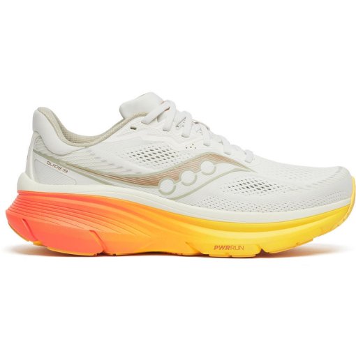 Produktbild von Saucony Guide 19 Laufschuhe Herren - ivory/fire