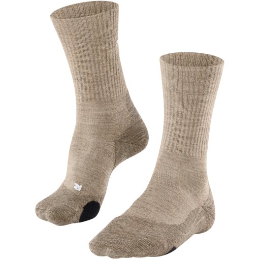 Photo produit de Falke Chaussettes de Trekking Femme - TK2 Explore Wool - natural 4200