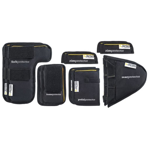 Foto de Dirtlej Protectores para Bicicleta - Bikeprotection Extended Package - negro