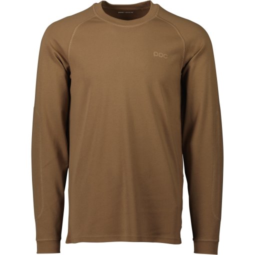 Foto de POC Camiseta Manga Larga Hombre - Poise Crew Neck - 1828 Jasper Brown