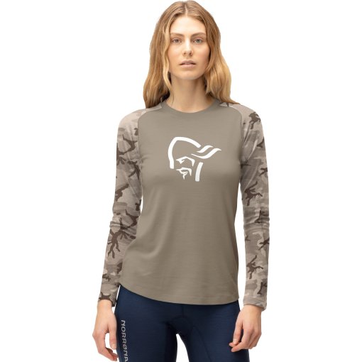 Foto de Norrona Camiseta Interior Manga Larga Mujer - femund pureUll - Winter Twig