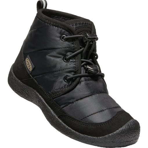Foto de KEEN Calzado Impermeable Joven - Howser II Chukka - Negro/Negro