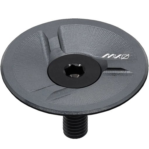 Picture of Wolf Tooth MK0 Low Profile Ahead Cap 1 1/8 - shadow gray