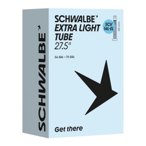 Picture of Schwalbe Inner Tube - No. 14L-EL (Extra Light) | 27.5&quot; - 54/75-584 | SCV 40mm (Clik Valve)