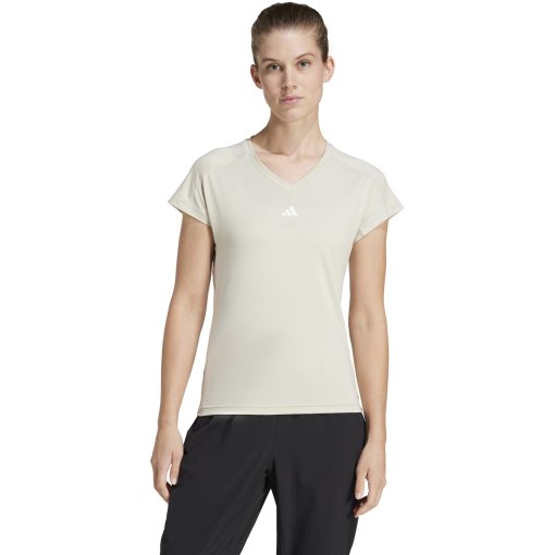 Foto de adidas Camiseta Mujer - AEROREADY Train Essentials Minimal Branding - wonder alumina/white JC9563