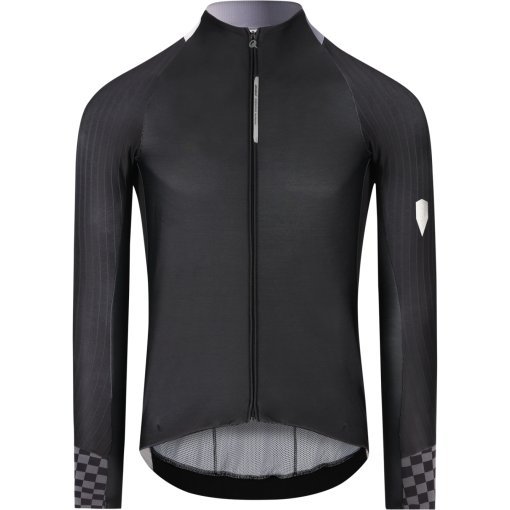 Foto de Q36.5 Maillot de Manga Larga Hombre - Gregarius Hybrid Collar Fade - negro