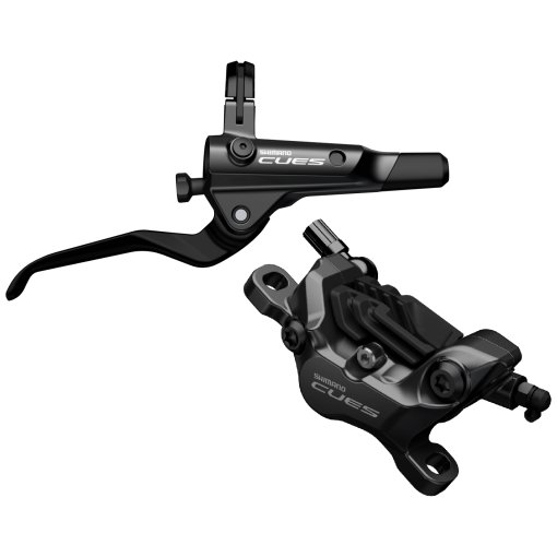 Produktbild von Shimano CUES BL-U8000 + BR-U8020 Scheibenbremse - Post Mount | 4-Kolben | J-Kit - rechts (R) | hinten (R)