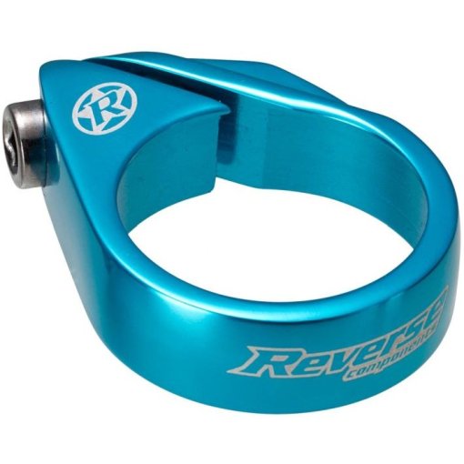 Foto de Reverse Components Abrazadera Tija Sillin - Bolt 34,9mm - azul claro