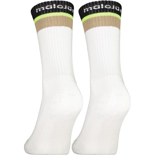Foto de Maloja Calcetines - MoliniM. - shaded white deep black 1218