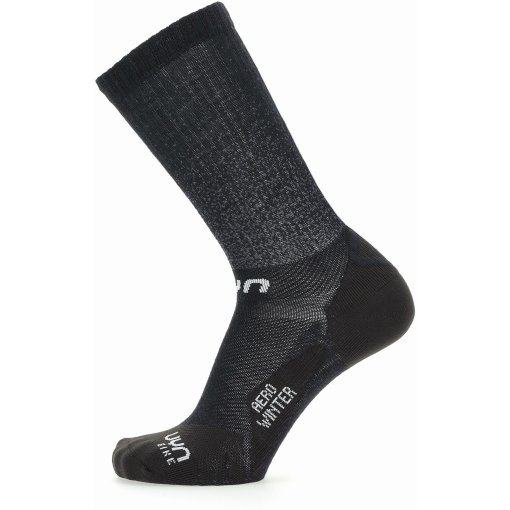 Foto de UYN Calcetines Mujer - Cycling Aero Winter - Negro/Blanco