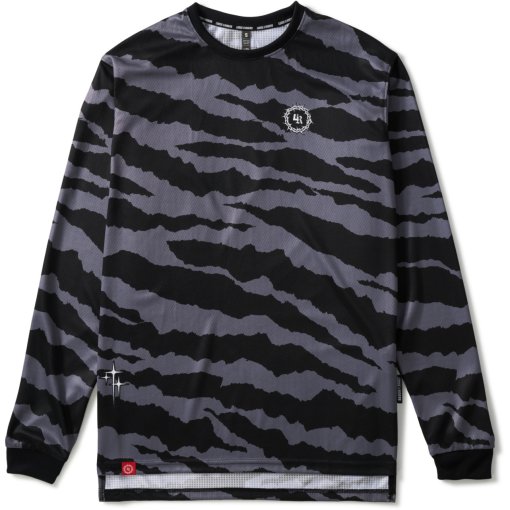 Immagine prodotto da Loose Riders Maglia a Maniche Lunghe Uomo - Racing - Vice Black