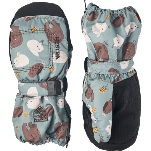 Immagine prodotto da Hestra Guanti a Manopola - Baby Zip Long - sea blue print