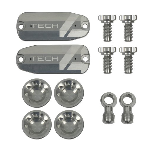 Produktbild von Hope Custom Kit für Tech 4 E4 Scheibenbremse | 1 Paar - silber