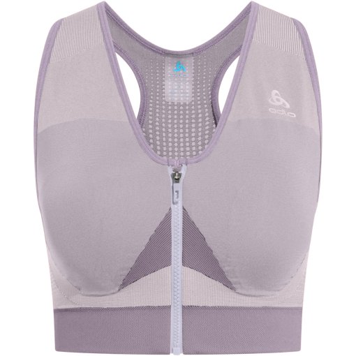 Photo produit de Odlo Soutien-Gorge de Sport Femme - Seamless High - gray ridge - misty lilac