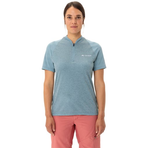 Foto de Vaude Camiseta de Manga Corta Mujer - Tamaro Half Zip IV - nordic blue