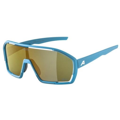 Foto de Alpina Gafas - Bonfire Q-Lite - smoke-blue matt/mirror gold