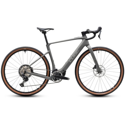 Productfoto van CUBE NUROAD HYBRID C:62 Race 400X - Carbon carbon gravel bike - 2027 - oldgrey / grey