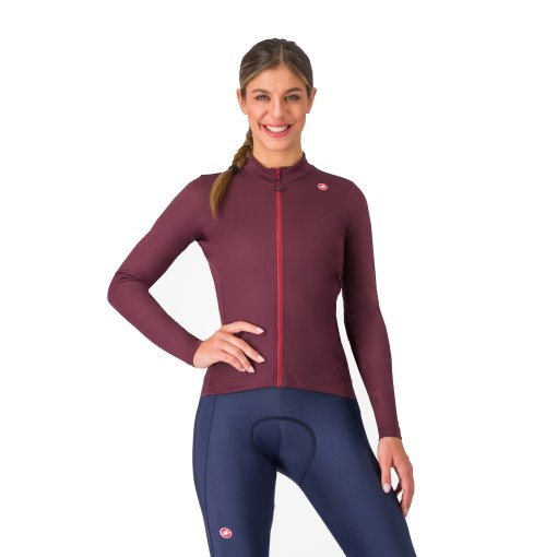 Immagine prodotto da Castelli Maglia Termica Donna - Espresso - deep bordeaux 625