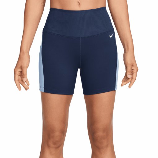 Productfoto van Nike One Dri-FIT 5&quot; Short broeken voor dames - midnight navy/hydrogen blue/white IB9186-410